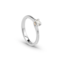 Anello Salvini Donna Battito in Oro bianco Diamante 0.15 Ct 20104372 - 20104372
